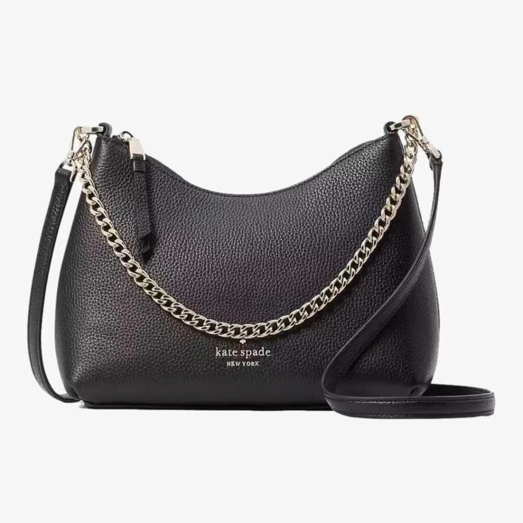 Kate Spade New York Nwt Women's Zippy Pebbeled Leather Convertible Crossbody Bag